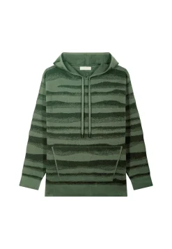 Montagut Pulls-Hoodie en coton - Idris 21-Vert foncé