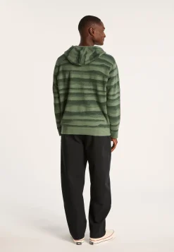 Montagut Pulls-Hoodie en coton - Idris 21-Vert foncé