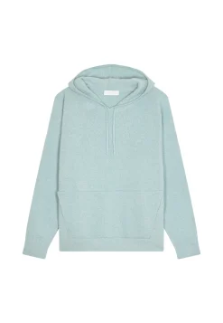 Montagut Pulls-Hoodie en laine et cachemire - Fabio 94-Vert amande