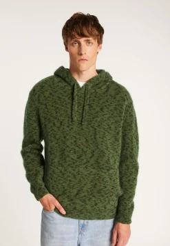 Montagut Pulls-Hoodie en mohair - Télio 83-Kaki