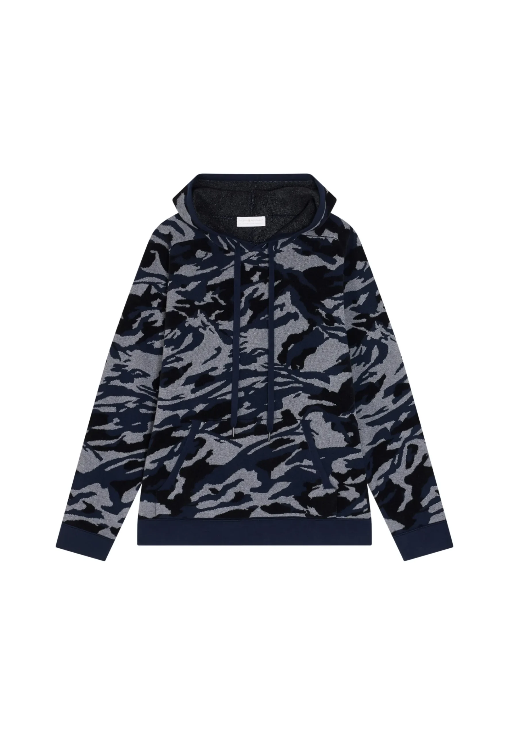 Montagut Pulls-Hoodie graphique laine mélangée - Steele 01-Noir
