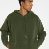 Montagut Pulls-Hoodie unisexe en laine et cachemire - Fabio 83-Kaki