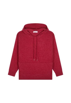 Montagut Pulls-Hoodie unisexe en laine et cachemire - Fabio 26-Rose foncé