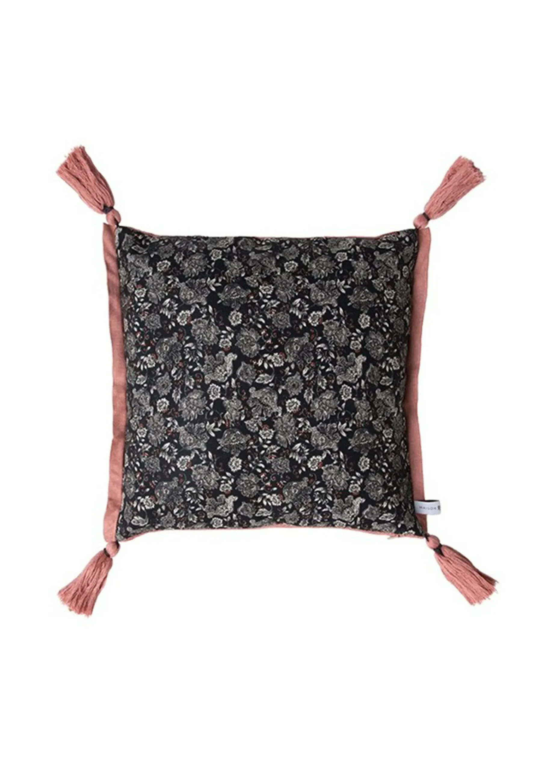 Montagut Coussins Et Plaids-Housse de coussin réversible Maison x Maison Martin Morel - Idylle 10-Gris foncé