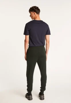 Montagut Pantalons Et Shorts-Jogger à poches en cachemire - Emery 21-Vert foncé