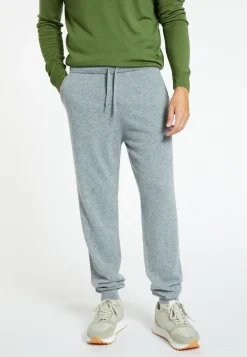 Montagut Pantalons Et Shorts-Jogger à poches en cachemire - Emery 09-Gris moyen