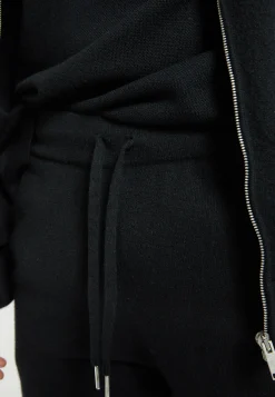Montagut Pantalons Et Shorts-Jogger à poches en cachemire - Emery 01-Noir