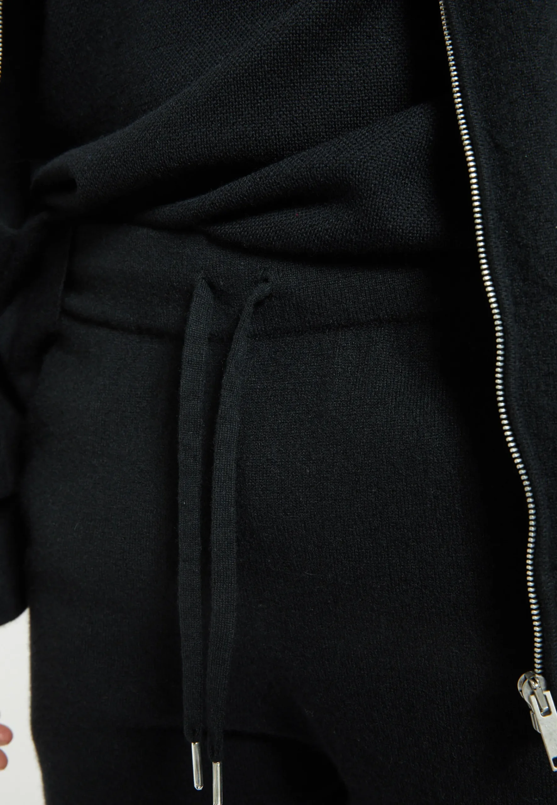 Montagut Pantalons Et Shorts-Jogger à poches en cachemire - Emery 01-Noir