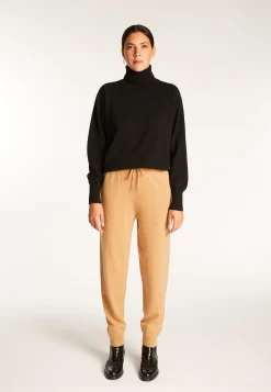 Montagut Les Incontournables-Jogger en cachemire - Amandine 88-Camel