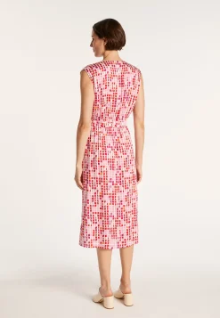 Montagut Jupes Et Robes-Longue robe à motifs mosaïque - Alicante 25-Rose moyen