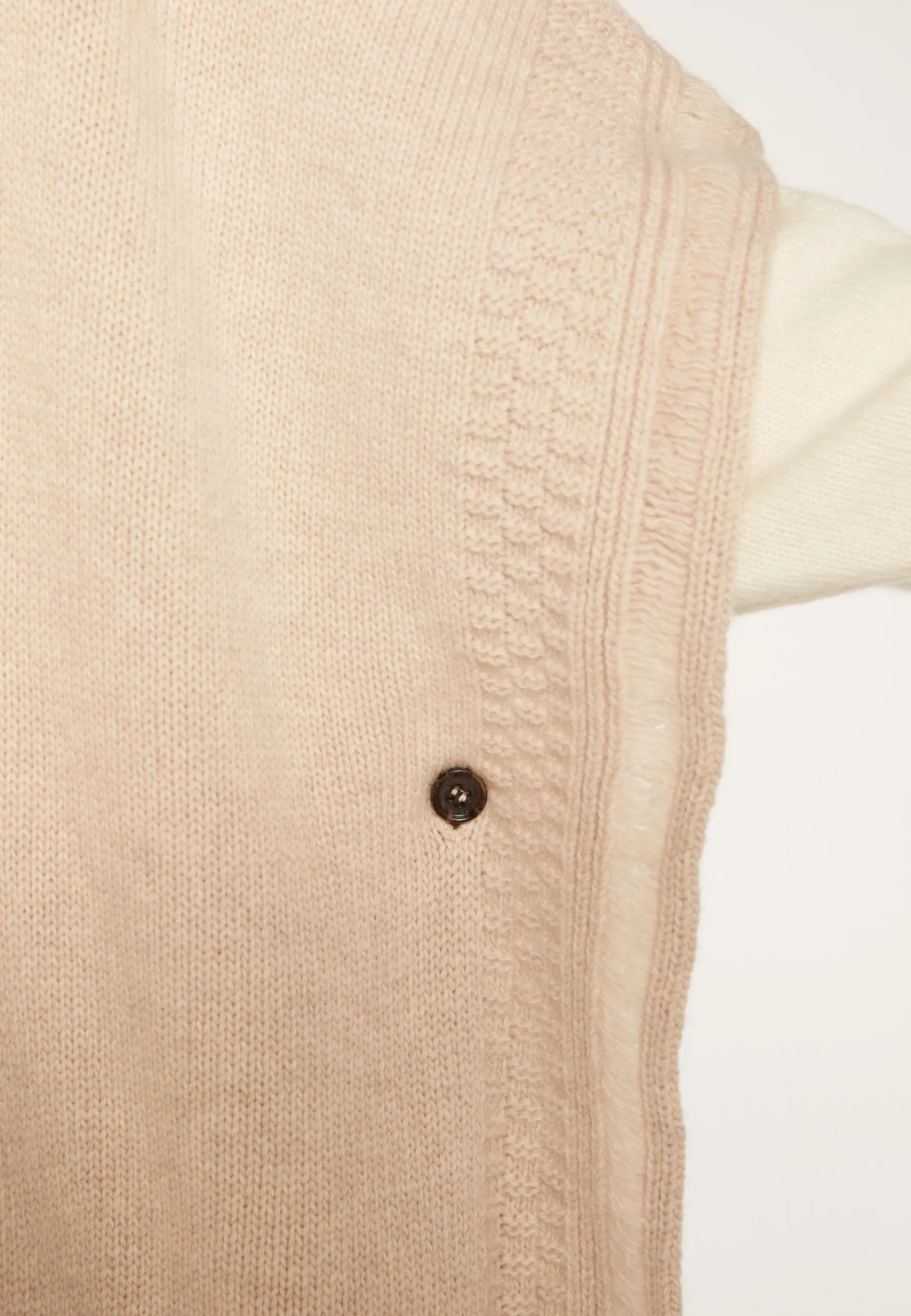 Montagut Pulls-Longue tunique sans manches - Venus 13-Beige moyen