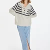 Montagut Pulls-Marinière cachemire et laine - Carmella 05-Bleu marine