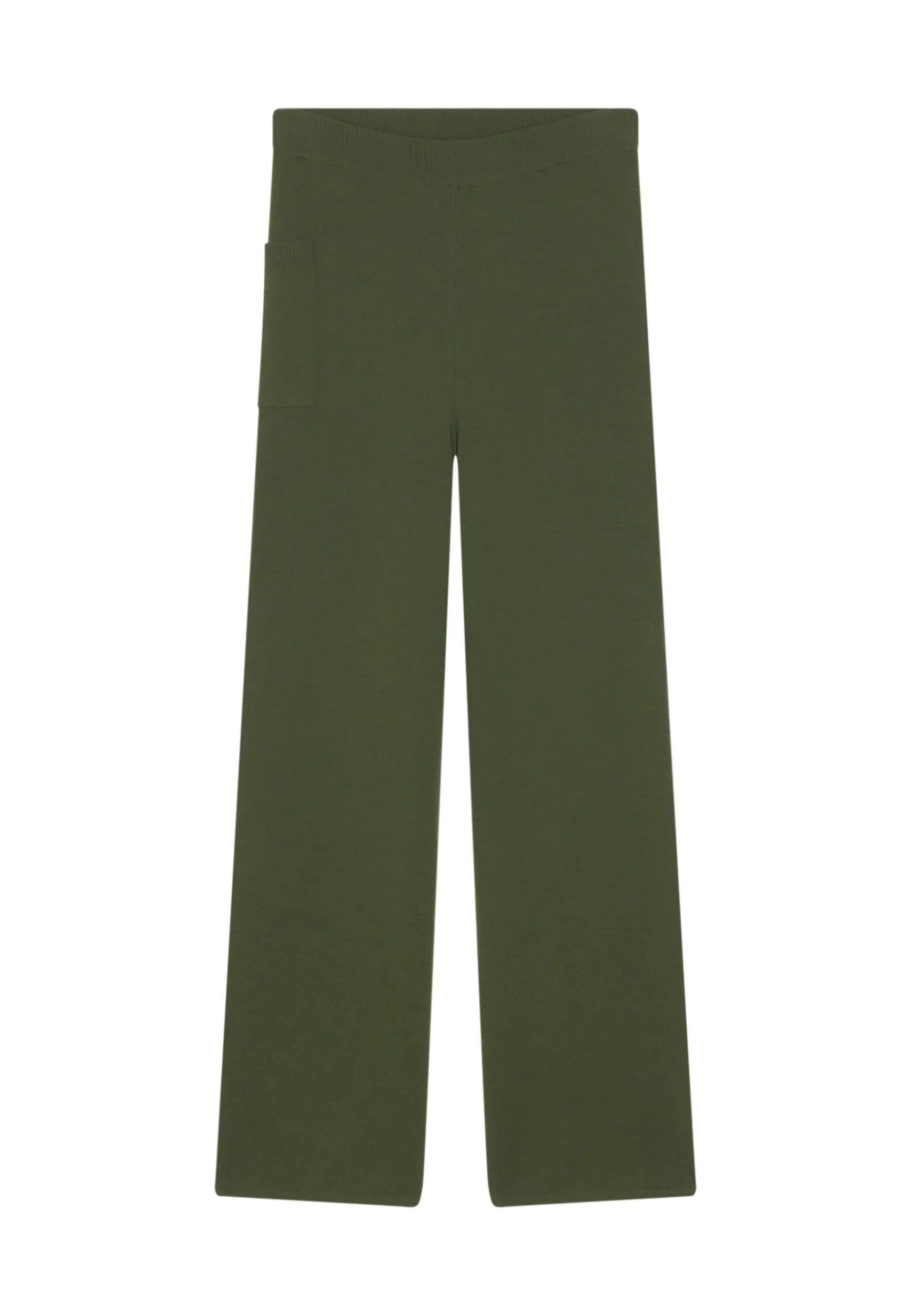 Montagut Pantalons Et Shorts-Pantalon à poches en laine mérinos - Gaetane 83-Kaki