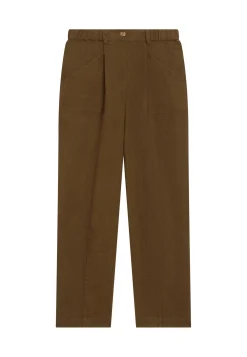 Montagut Pantalons Et Shorts-Pantalon à poches en lin - Victoire 83-Kaki