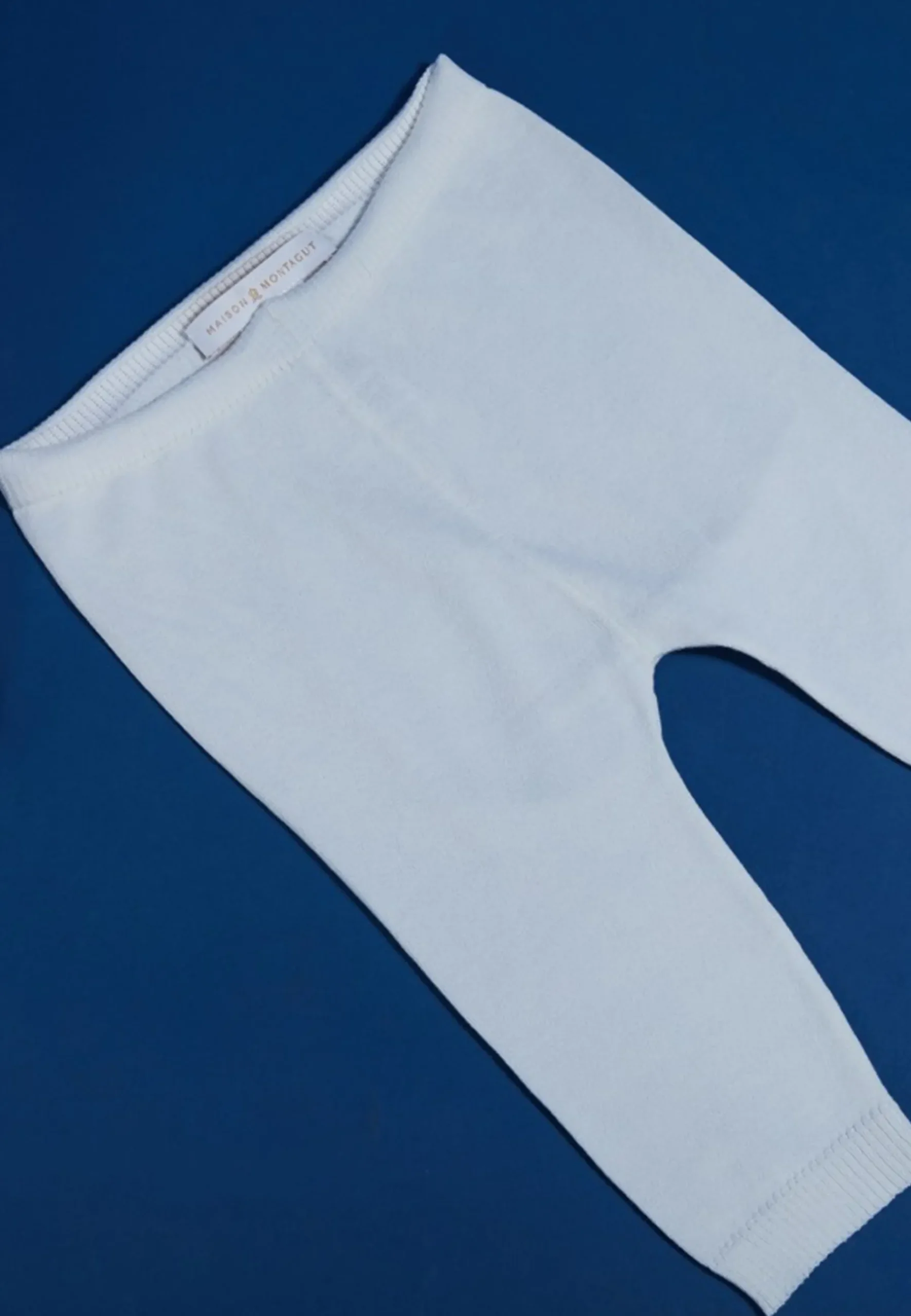 Montagut Cadeaux De Naissance-Pantalon bébé en coton - Franze 02-Blanc
