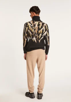 Montagut Pantalons Et Shorts-Pantalon en cachemire - Harvey 13-Beige moyen