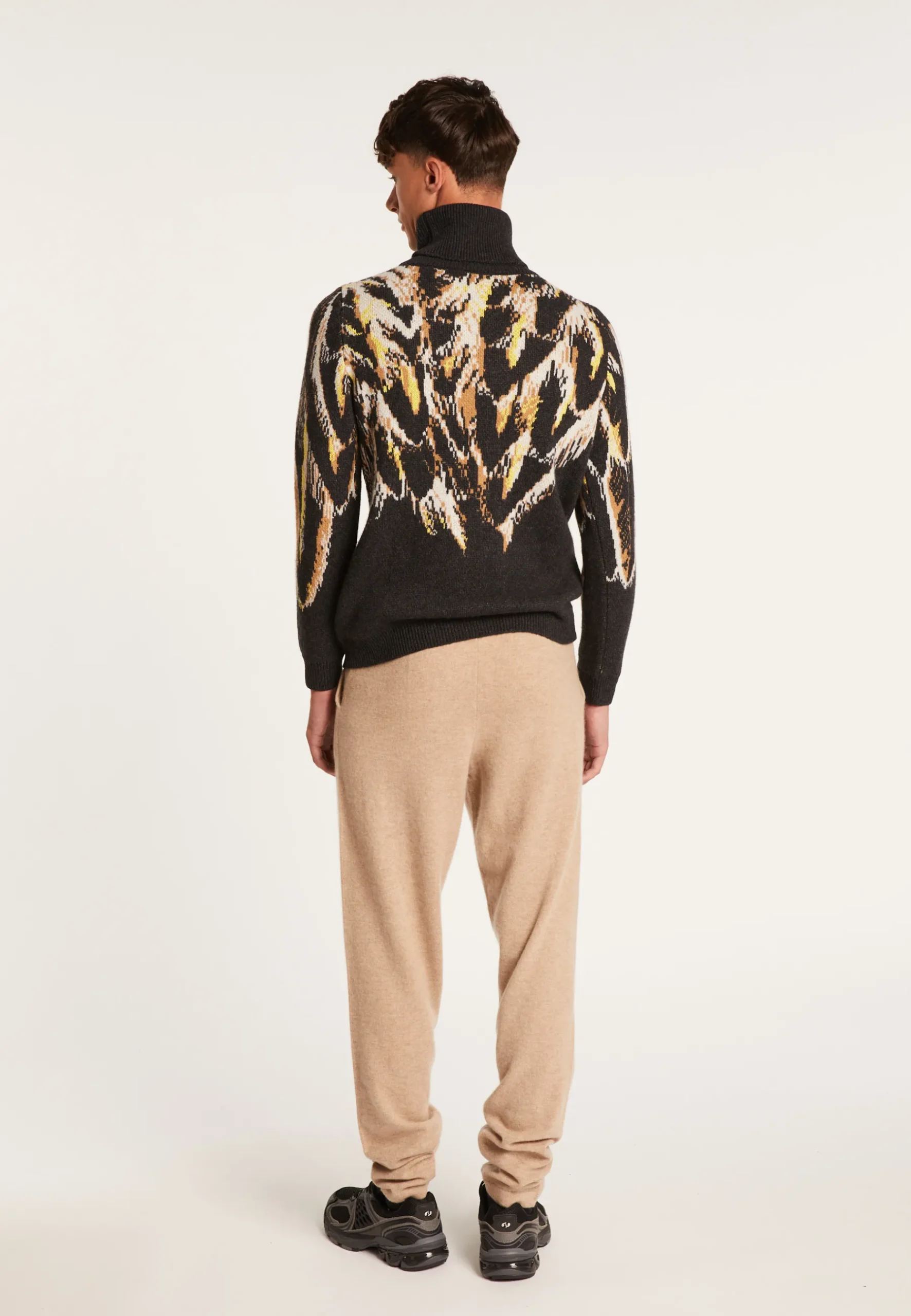 Montagut Pantalons Et Shorts-Pantalon en cachemire - Harvey 13-Beige moyen
