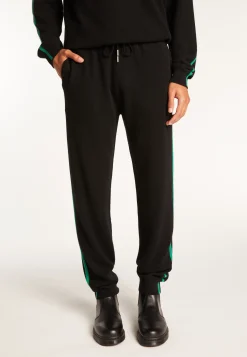 Montagut Pantalons Et Shorts-Pantalon en cachemire - Tullio 01-Noir
