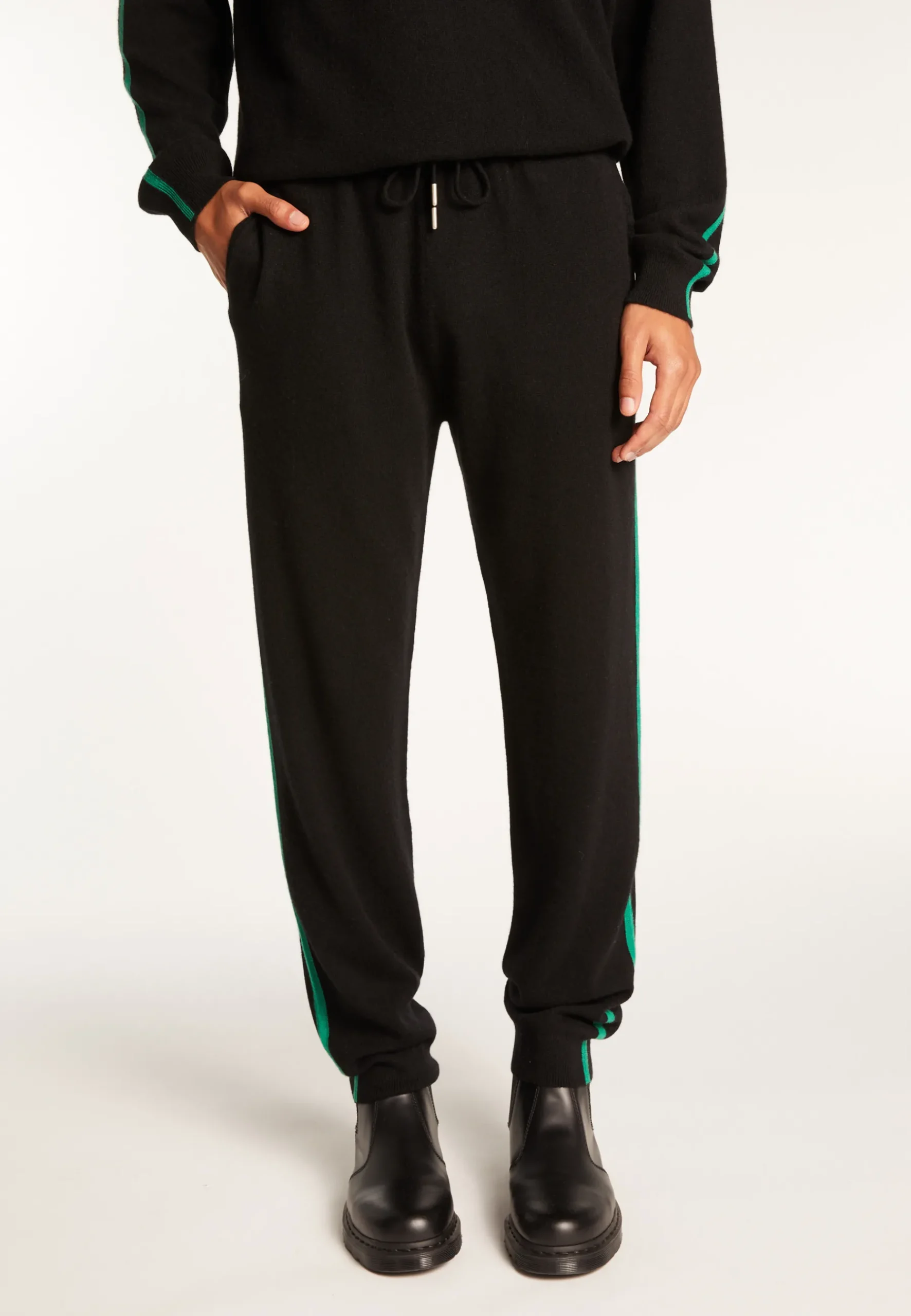 Montagut Pantalons Et Shorts-Pantalon en cachemire - Tullio 01-Noir