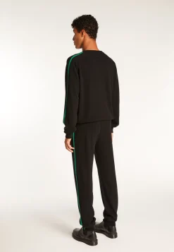 Montagut Pantalons Et Shorts-Pantalon en cachemire - Tullio 01-Noir
