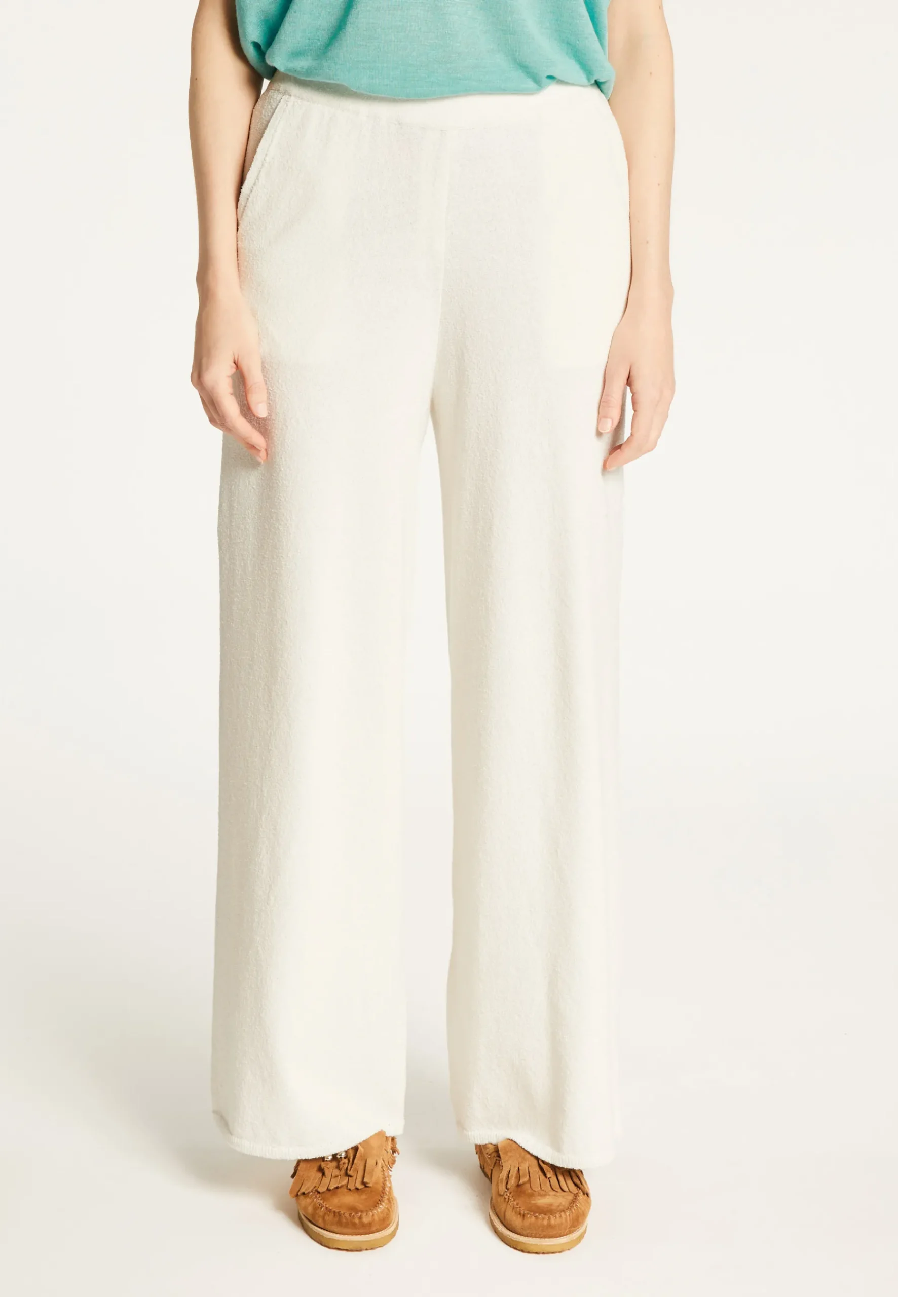 Montagut Pantalons Et Shorts-Pantalon en coton - Dakota 82-Ecru