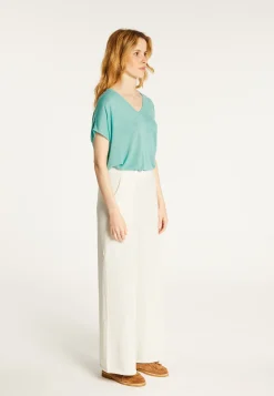 Montagut Pantalons Et Shorts-Pantalon en coton - Dakota 82-Ecru