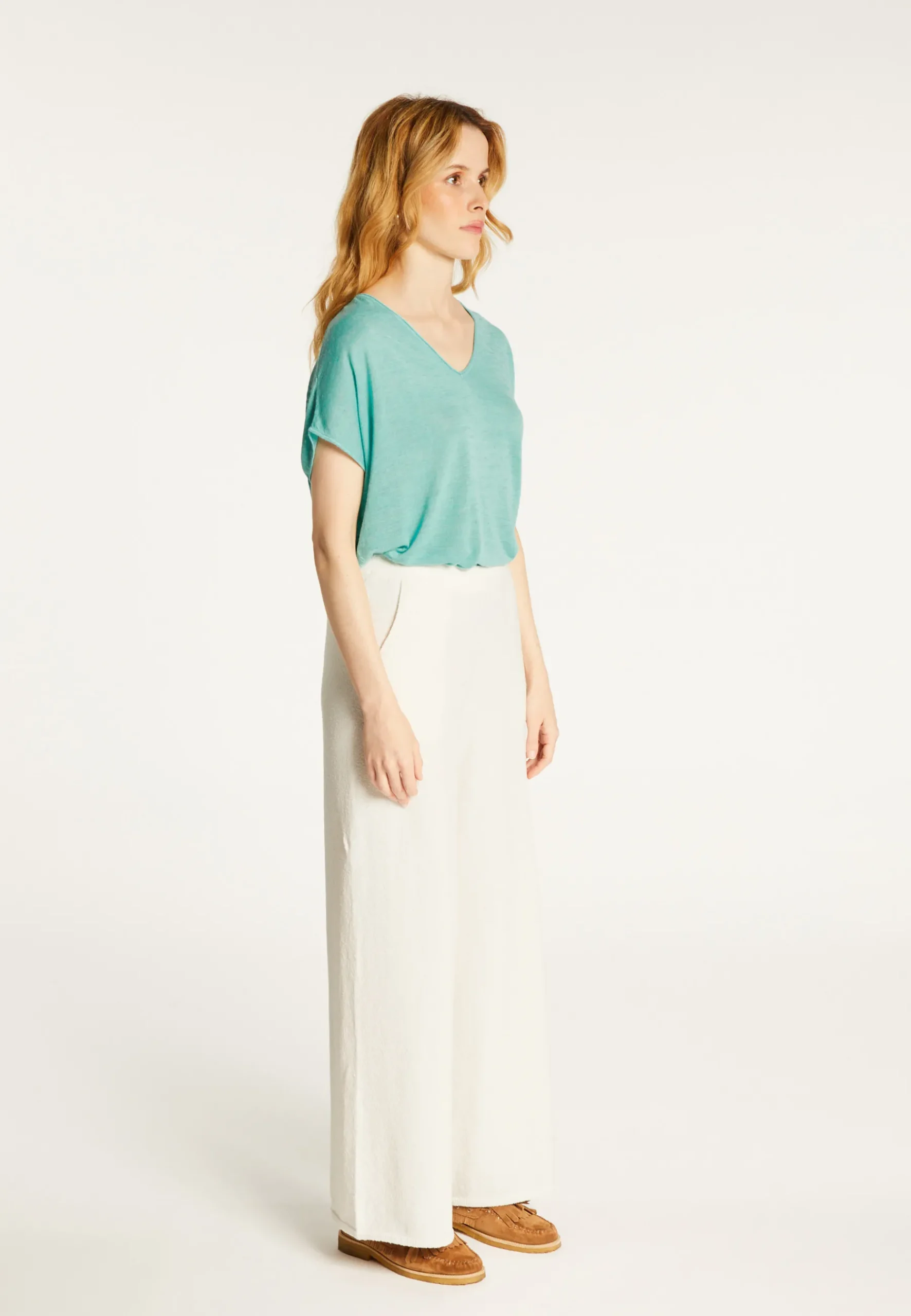 Montagut Pantalons Et Shorts-Pantalon en coton - Dakota 82-Ecru