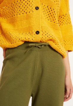 Montagut Pantalons Et Shorts-Pantalon en coton - Mederise 83-Kaki