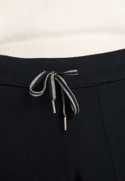 Montagut Pantalons Et Shorts-Pantalon en laine mélangée - Silas 05-Bleu marine
