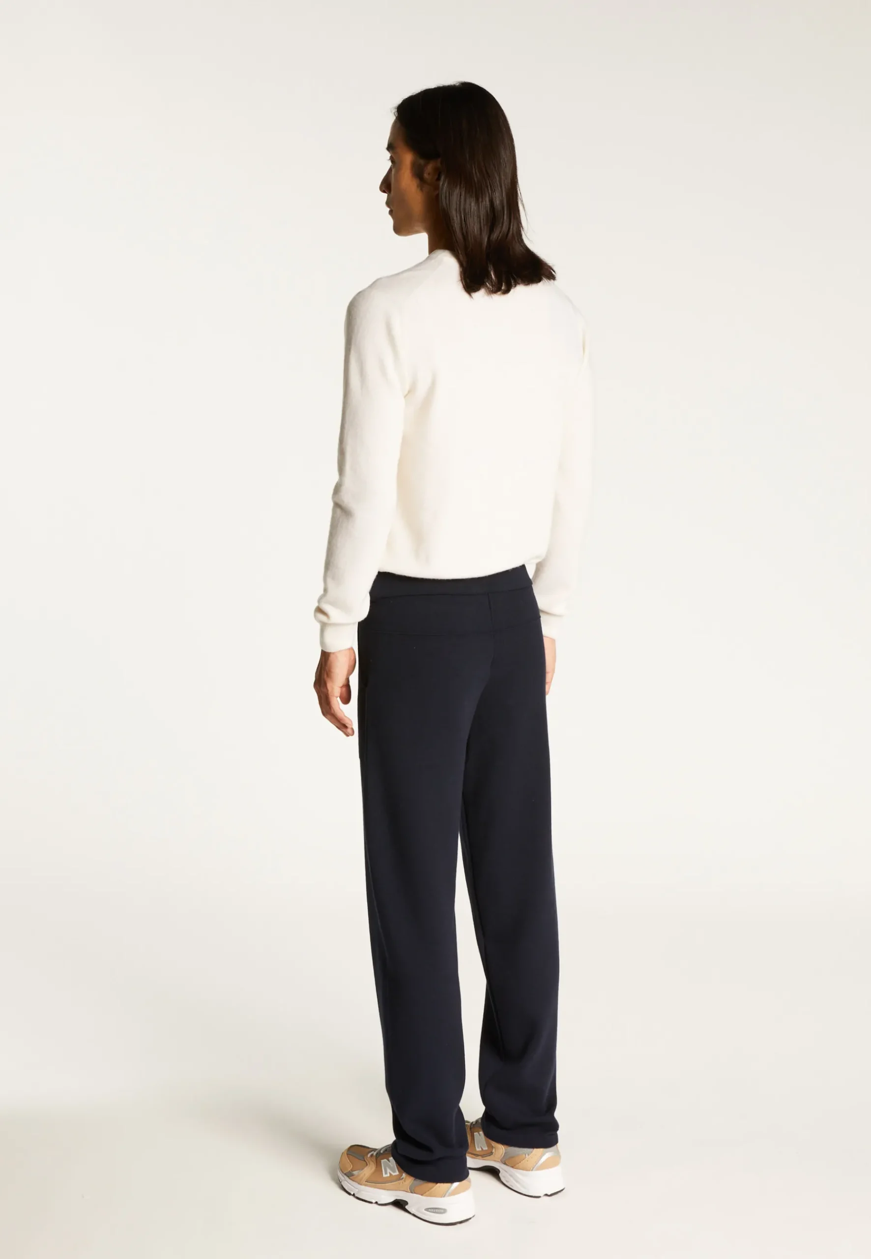 Montagut Pantalons Et Shorts-Pantalon en laine mélangée - Silas 05-Bleu marine