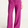 Montagut Pantalons Et Shorts-Pantalon en lin - Ella 16-Violet clair