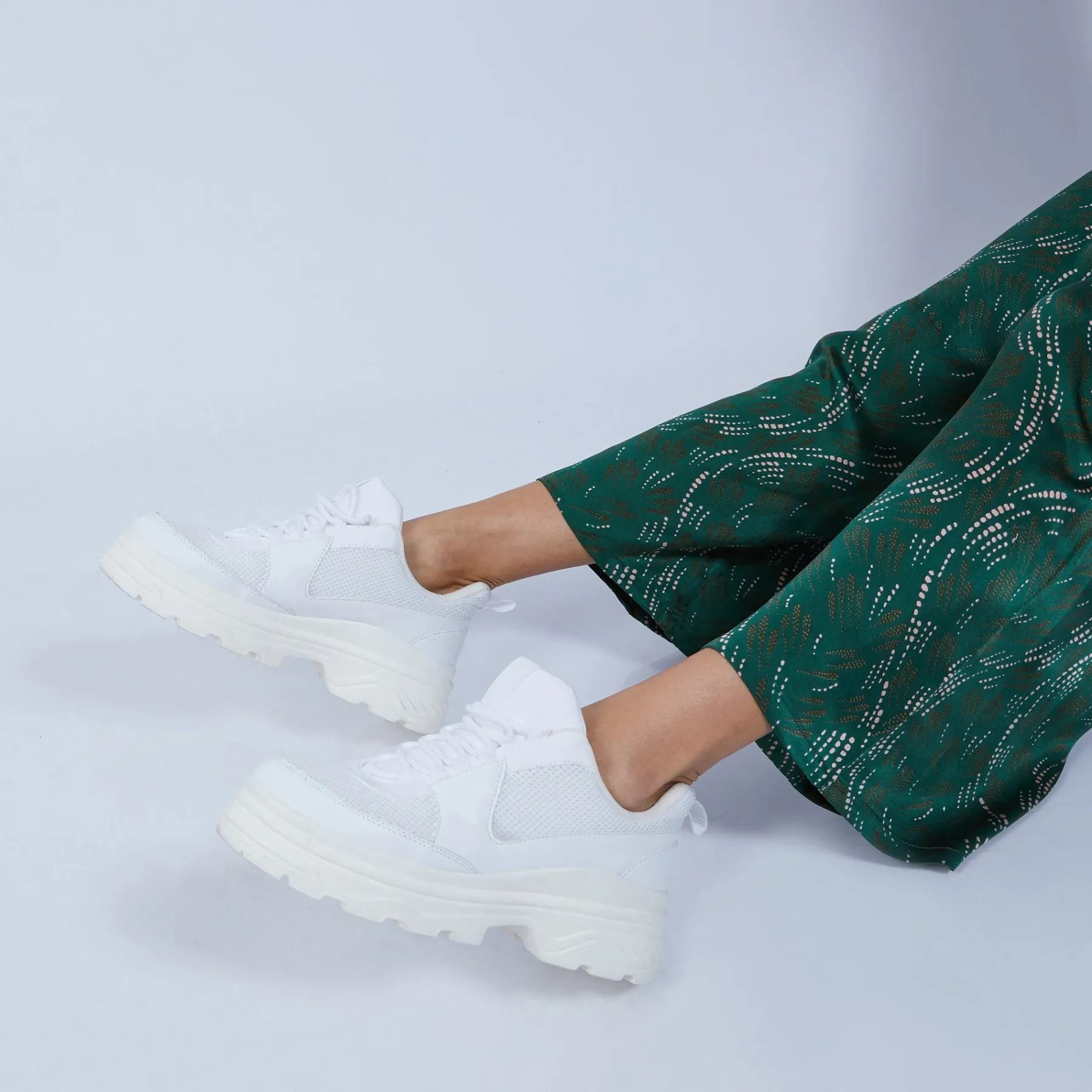 Montagut Pantalons Et Shorts-Pantalon en soie Maison Martin Morel - Poete 21-Vert foncé