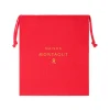 Montagut Accessoires-Pochon voyage en cachemire - Lisbonne 52-Rouge