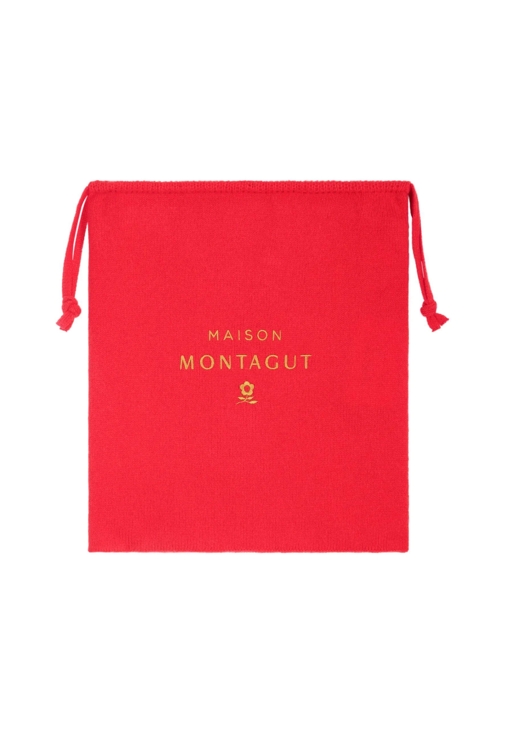 Montagut Accessoires-Pochon voyage en cachemire - Lisbonne 52-Rouge