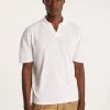 Montagut Polos Et T-Shirts-Polo coton lin - Iouri 82-Ecru