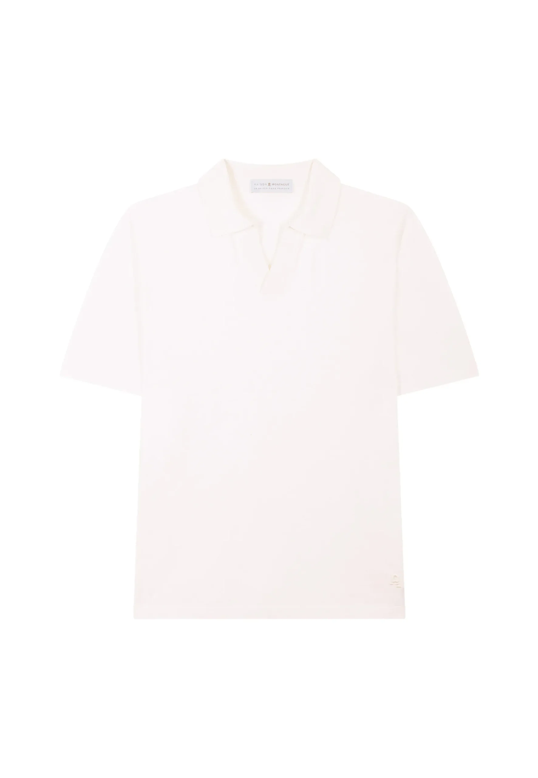 Montagut Polos Et T-Shirts-Polo coton lin - Iouri 82-Ecru