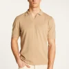 Montagut Polos Et T-Shirts-Polo en coton et en lin - Iouri 13-Beige moyen