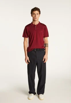 Montagut Polos Et T-Shirts-Polo en fil lumière - Babar 51-Bordeaux
