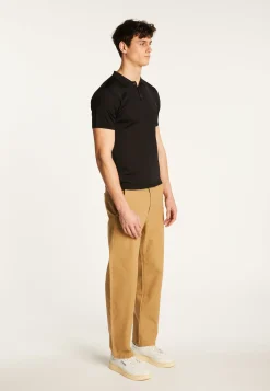 Montagut Polos Et T-Shirts-Polo en fil lumière - Babar 01-Noir