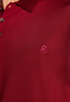 Montagut Polos Et T-Shirts-Polo en fil lumière - Babar 51-Bordeaux
