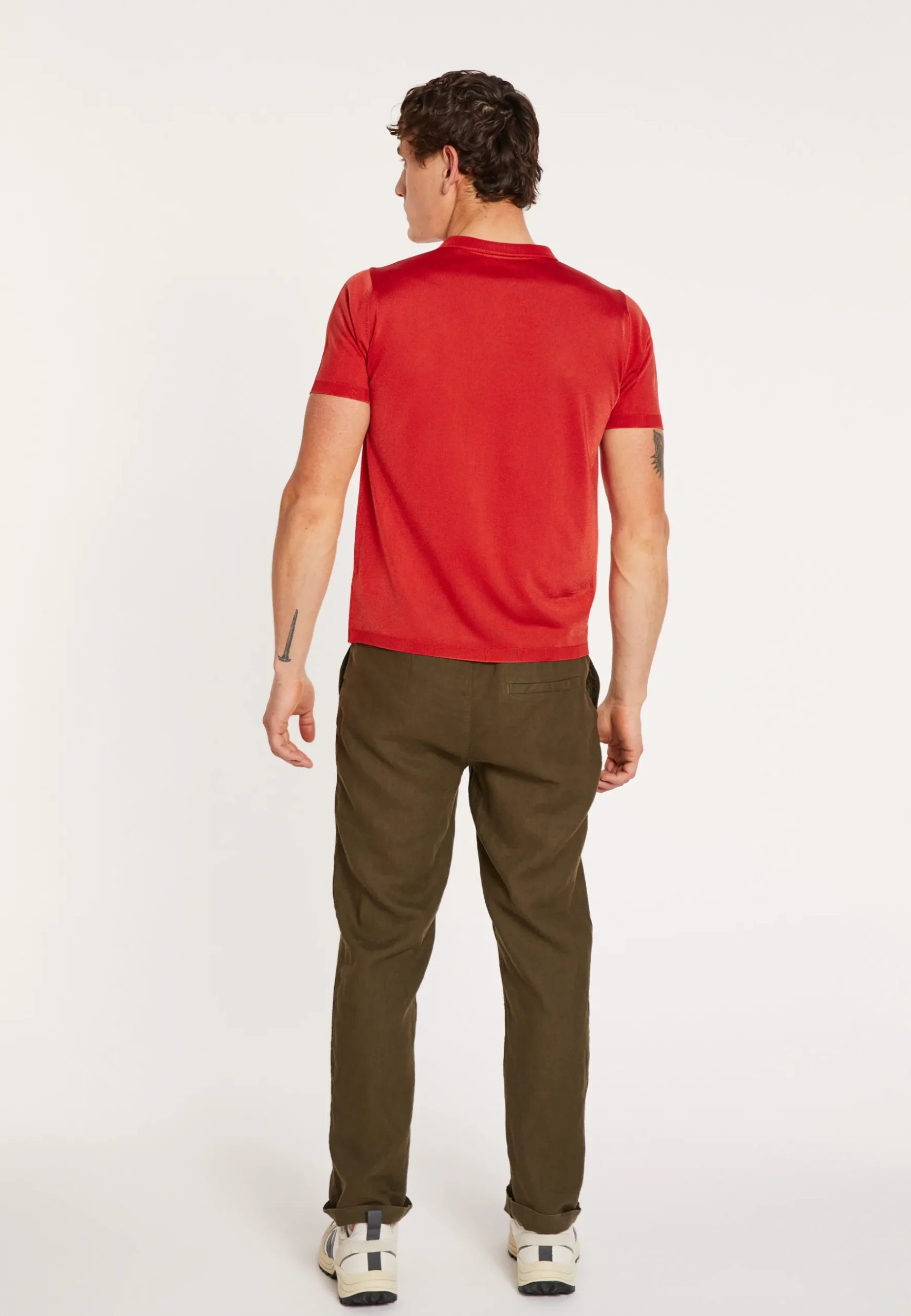 Montagut Polos Et T-Shirts-Polo en Fil Lumière - Babar 52-Rouge