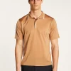 Montagut Le Fil Lumière®-Polo en fil lumière - Malcom 88-Camel