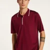 Montagut Le Fil Lumière®-Polo en fil lumière - Malcom 51-Bordeaux