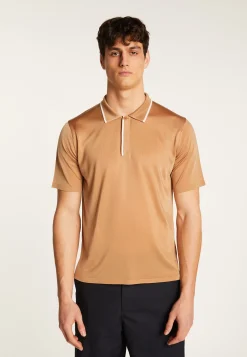 Montagut Le Fil Lumière®-Polo en fil lumière - Malcom 88-Camel