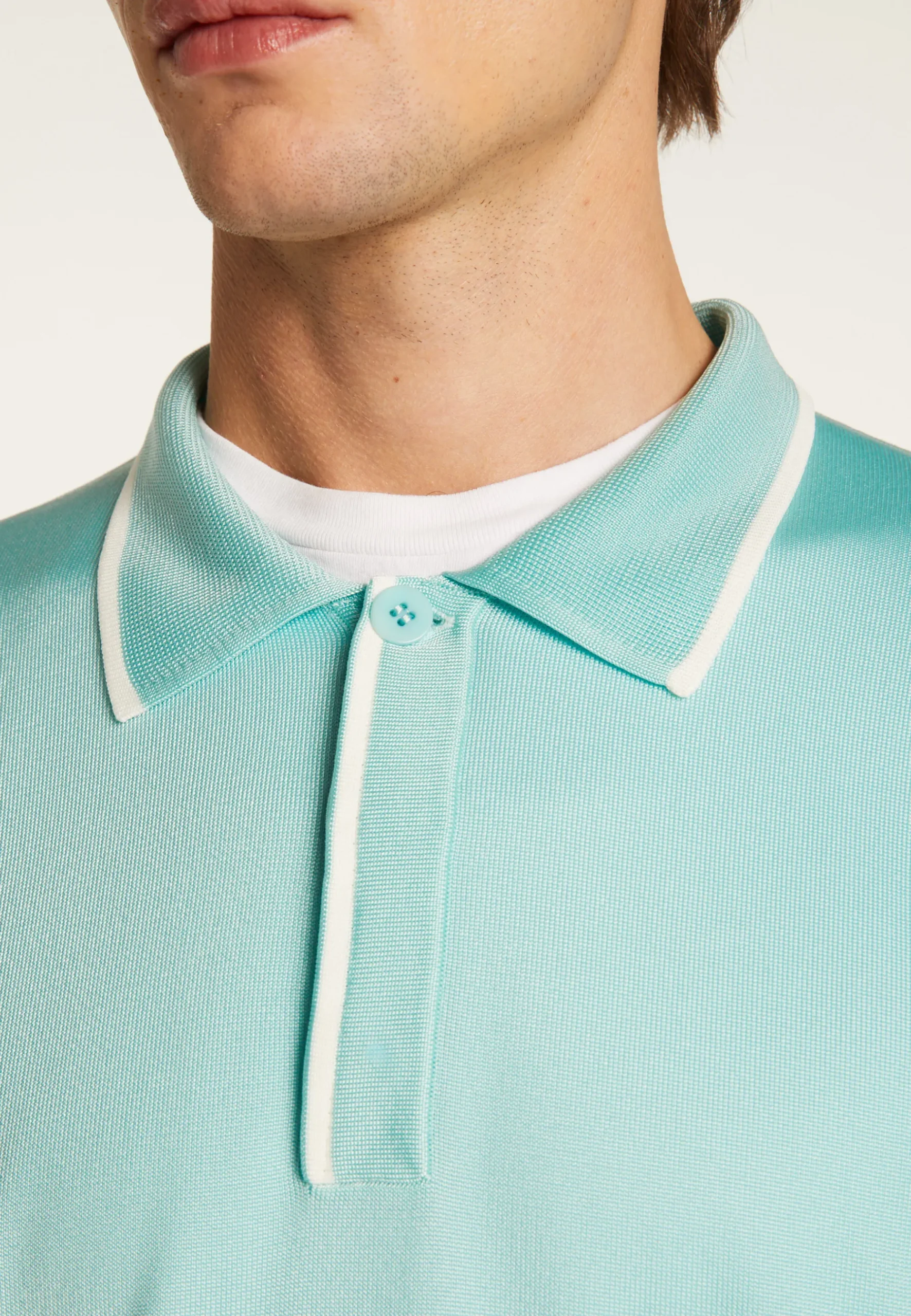 Montagut Le Fil Lumière®-Polo en fil lumière - Malcom 23-Vert clair