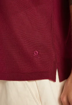 Montagut Le Fil Lumière®-Polo en fil lumière - Malcom 51-Bordeaux