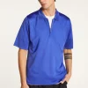 Montagut Polos Et T-Shirts-Polo en fil lumière - Manolo 48-Bleu roi