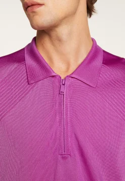 Montagut Polos Et T-Shirts-Polo en fil lumière - Manolo 16-Violet clair