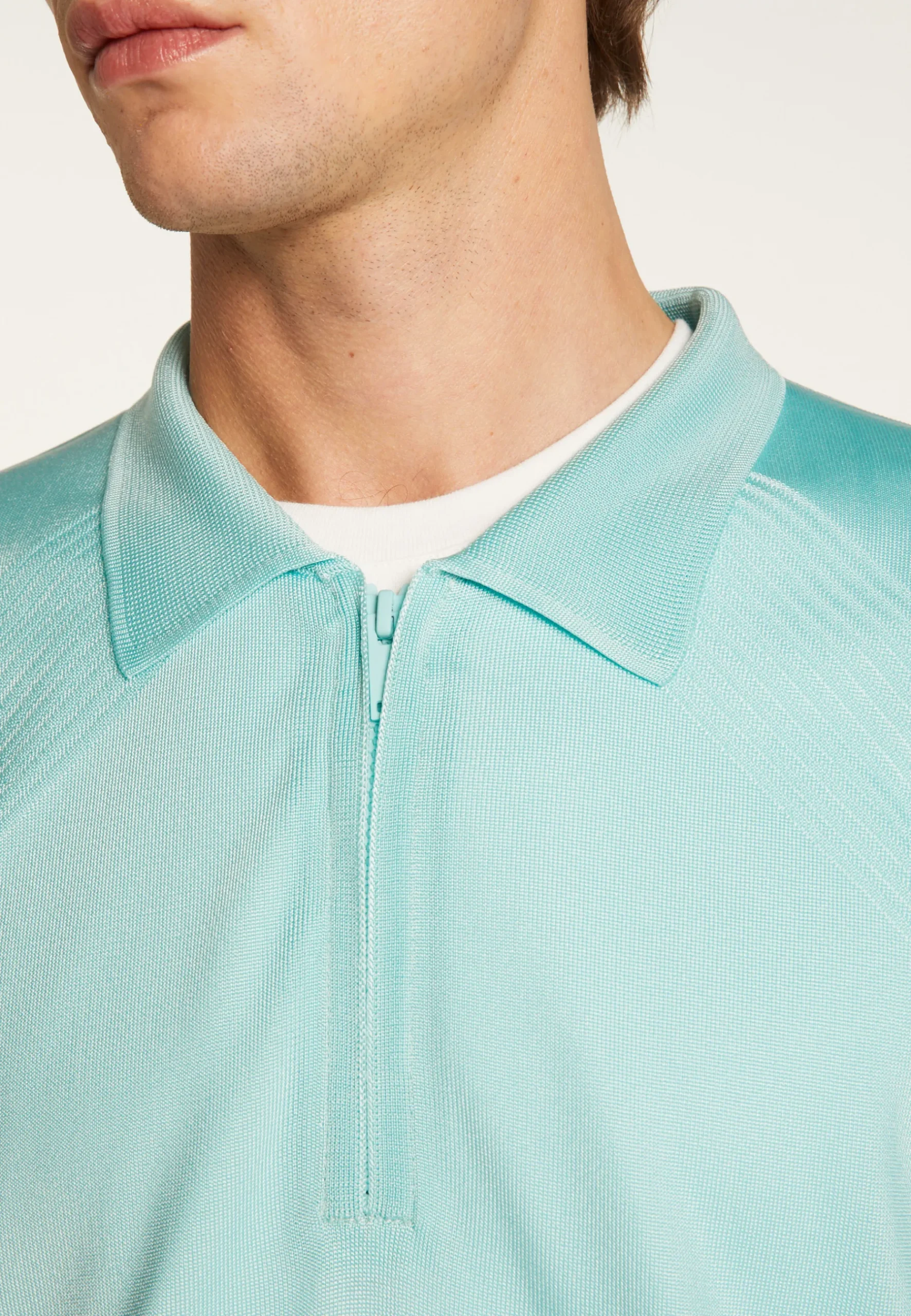 Montagut Polos Et T-Shirts-Polo en fil lumière - Manolo 23-Vert clair