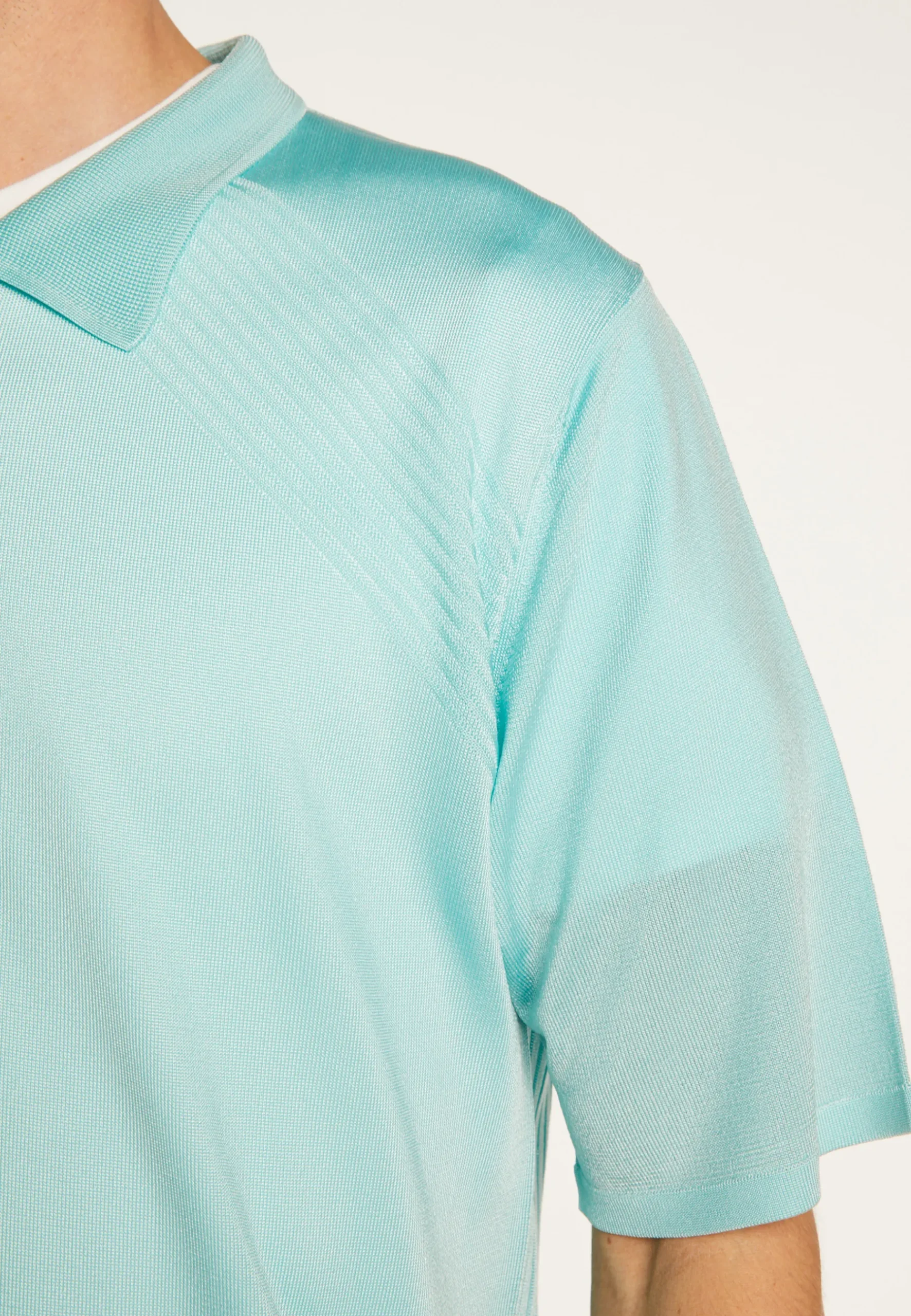 Montagut Polos Et T-Shirts-Polo en fil lumière - Manolo 23-Vert clair
